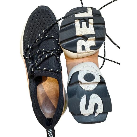 Sorel Shoes - Sorel Kinetic Impact Lace Sneakers Athletic Shoes Black